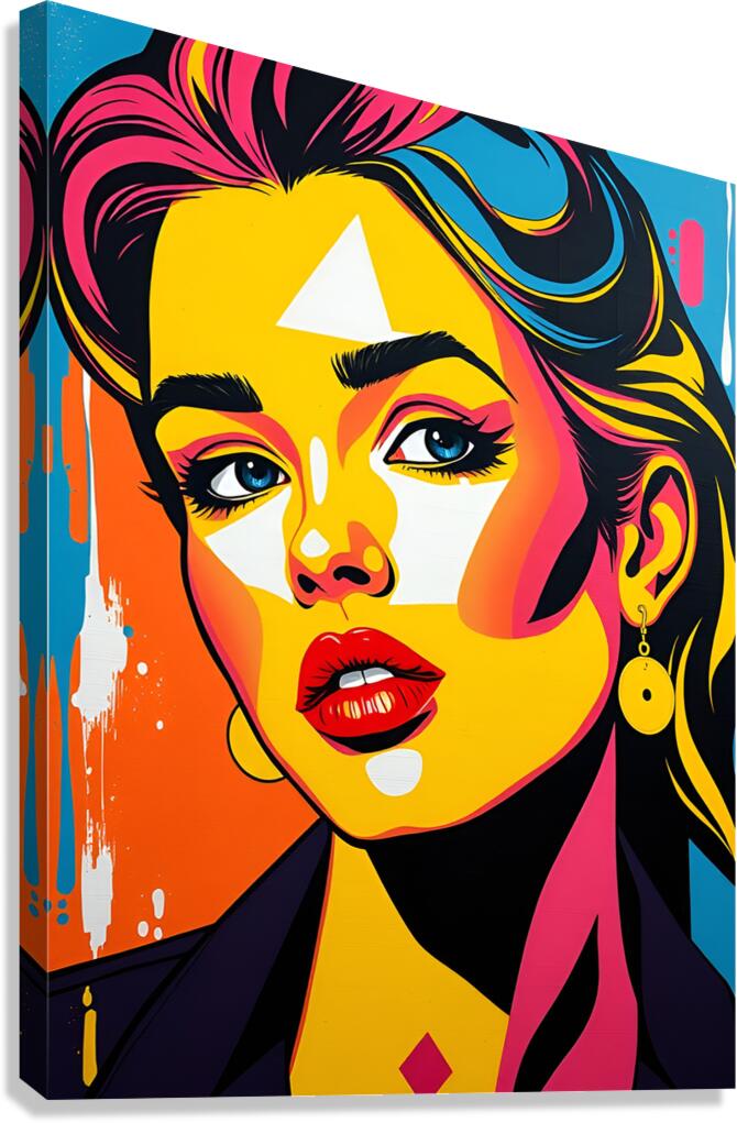 Portrait 84 Canvas Print