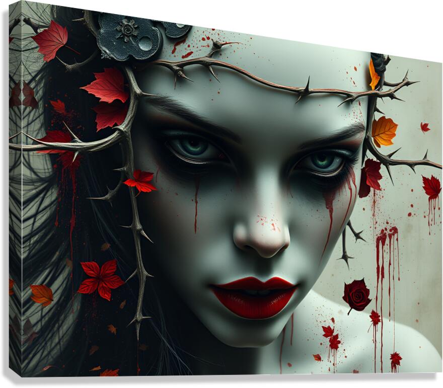 Portrait 116 Canvas Print