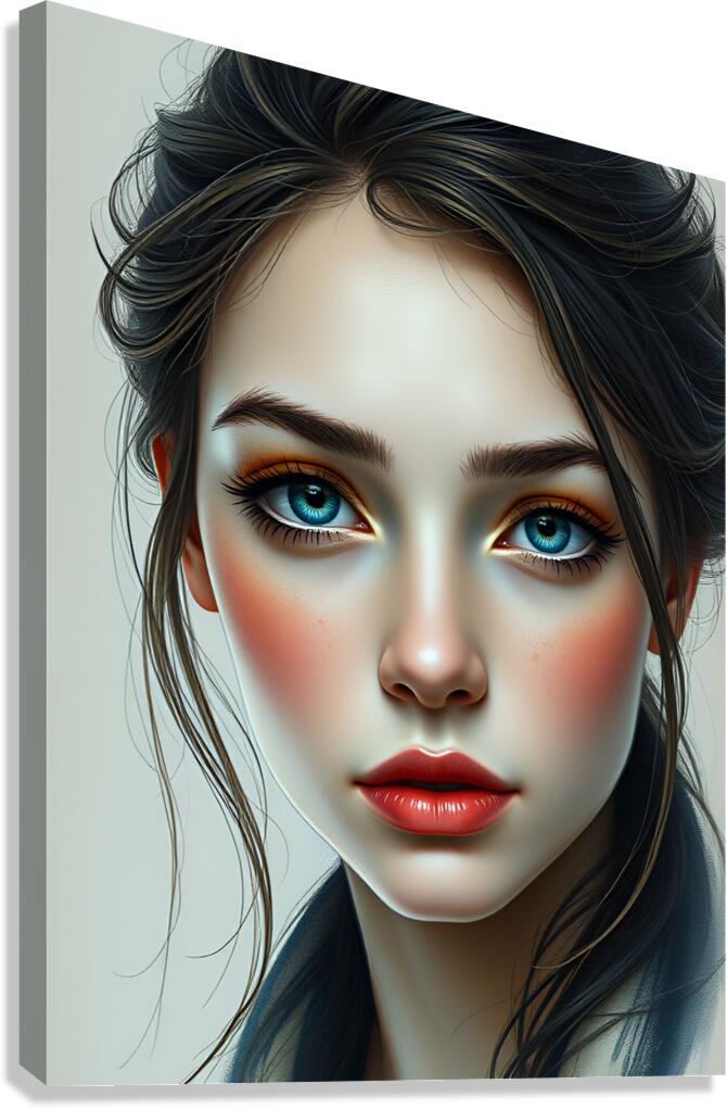 Portrait 124 Canvas Print