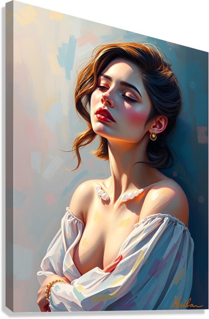 Portrait 119 Canvas Print