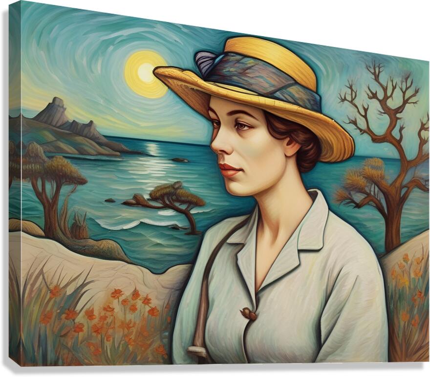 Portrait 104 Canvas Print