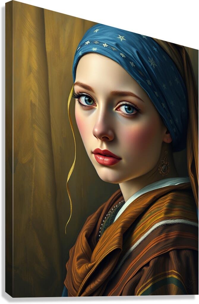 Portrait 96 Canvas Print