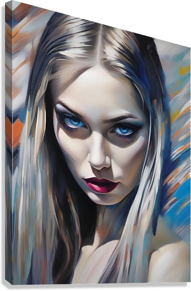 Portrait 107 Canvas Print