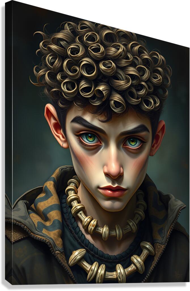 Portrait 113 Canvas Print