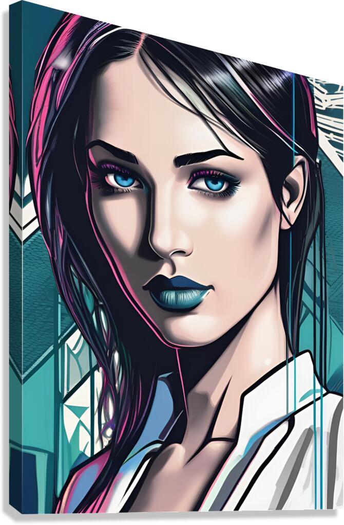 Portrait 110 Canvas Print