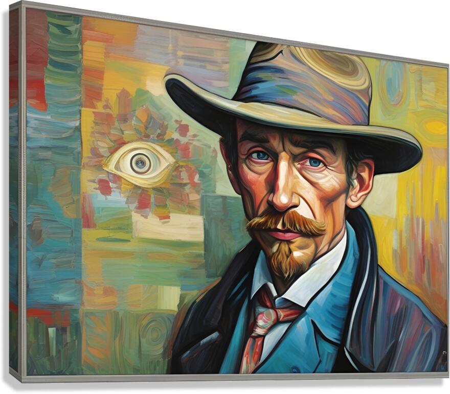 Portrait 106 Canvas Print