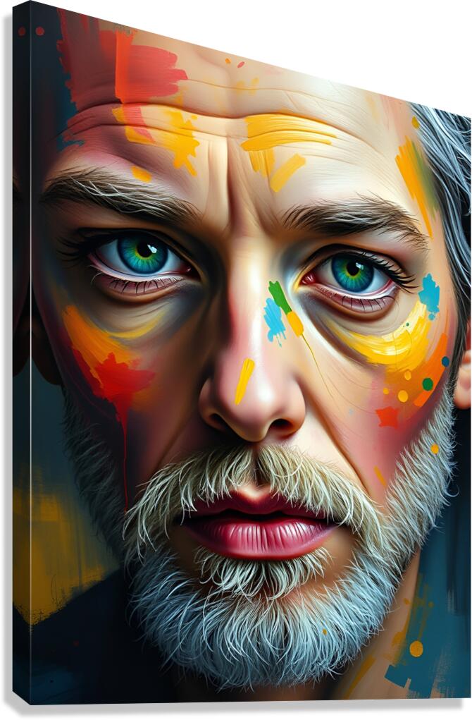 Portrait 92 Canvas Print