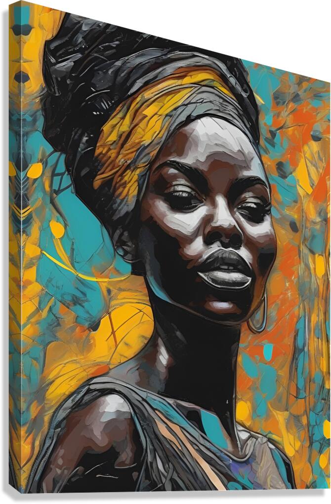 Portrait 125 Canvas Print