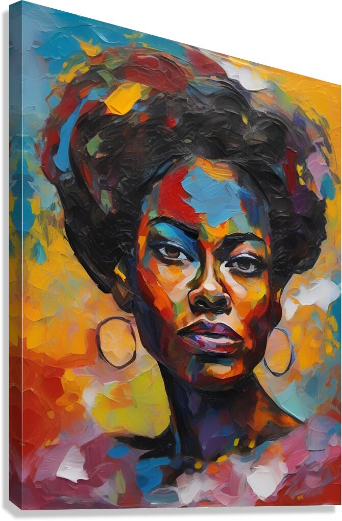 Portrait 130 Canvas Print