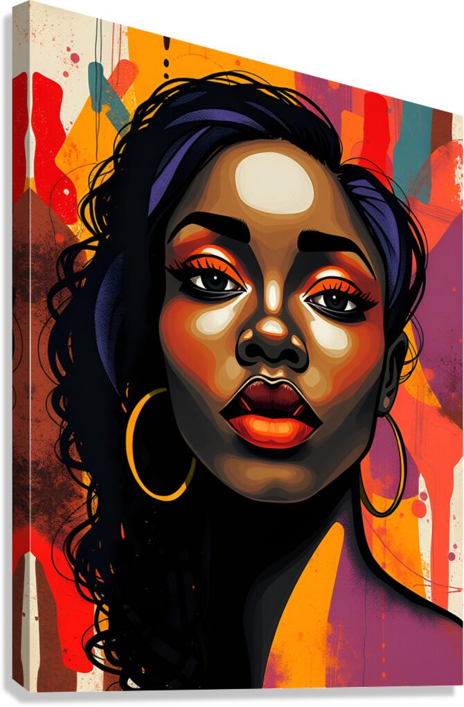 Portrait 137 Canvas Print