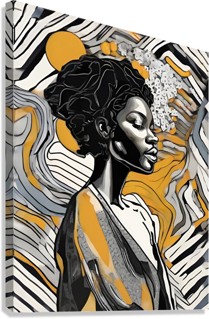 Portrait 126 Canvas Print