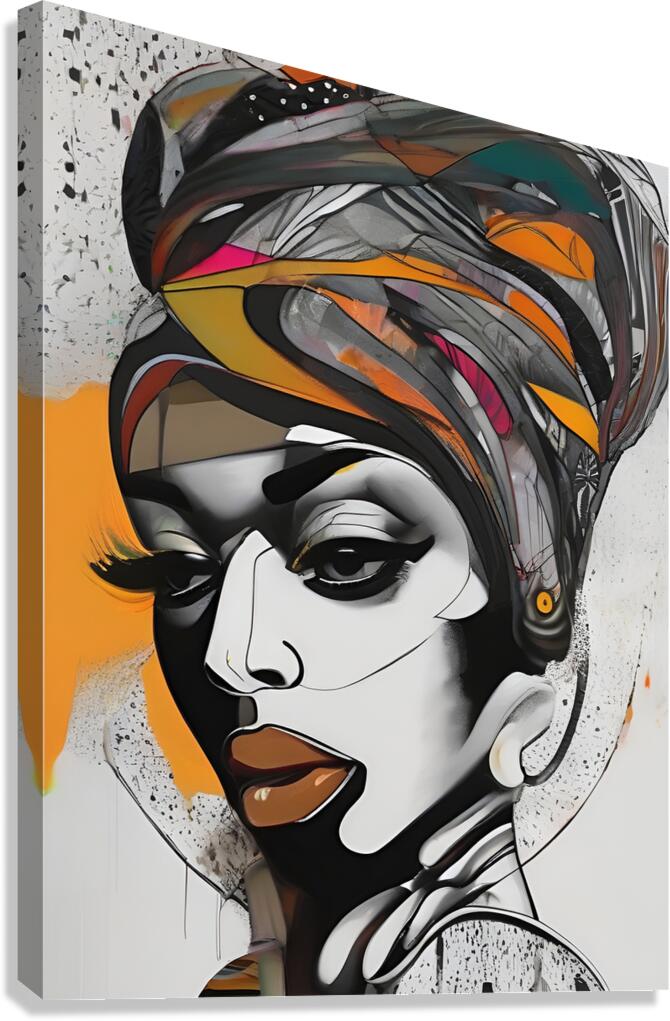 Portrait 135 Canvas Print