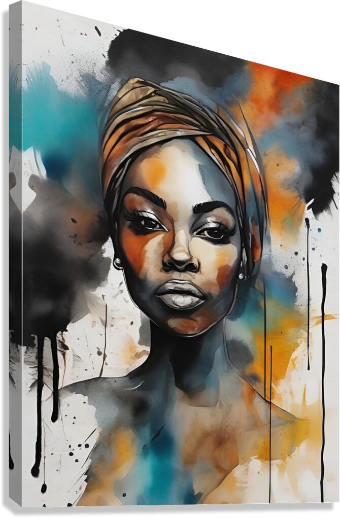 Portrait 133 Canvas Print