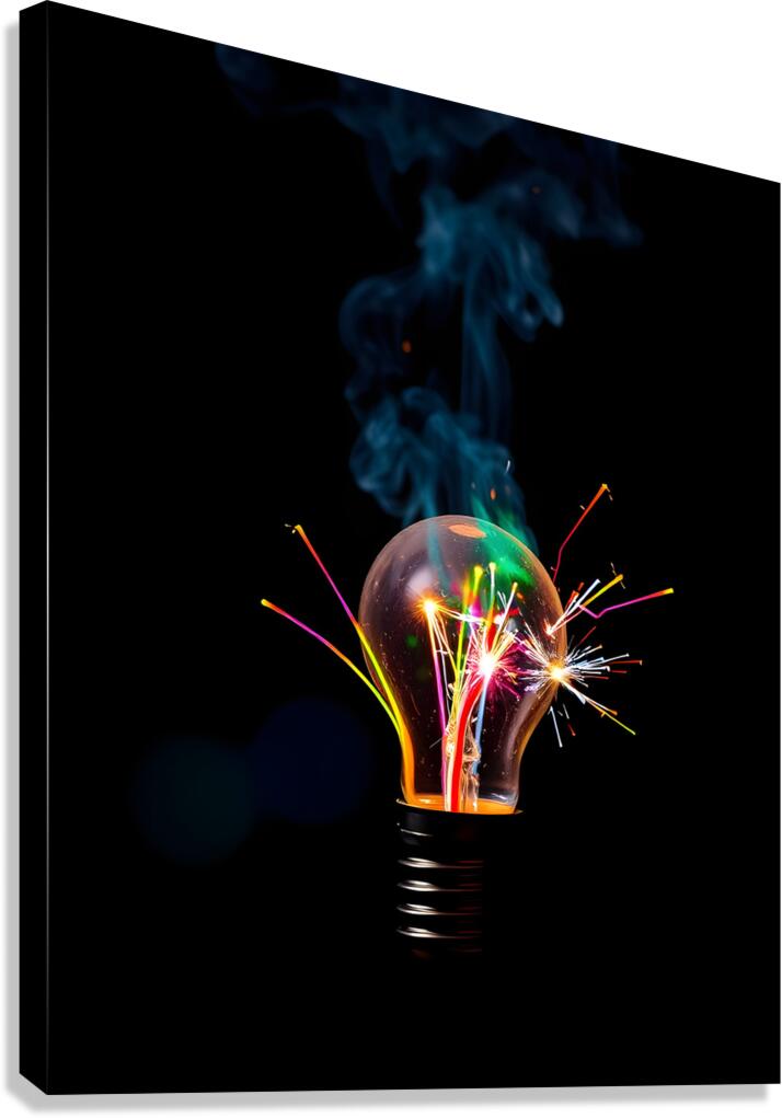 Energy 8 Canvas Print