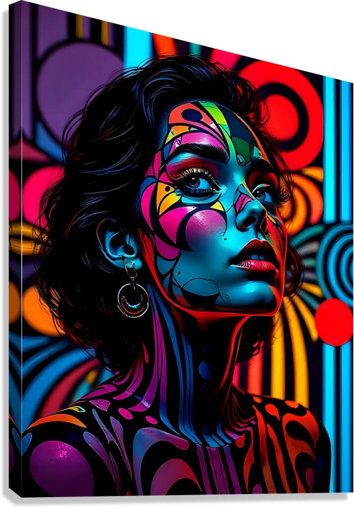 Bold and Colorful 53 Canvas Print