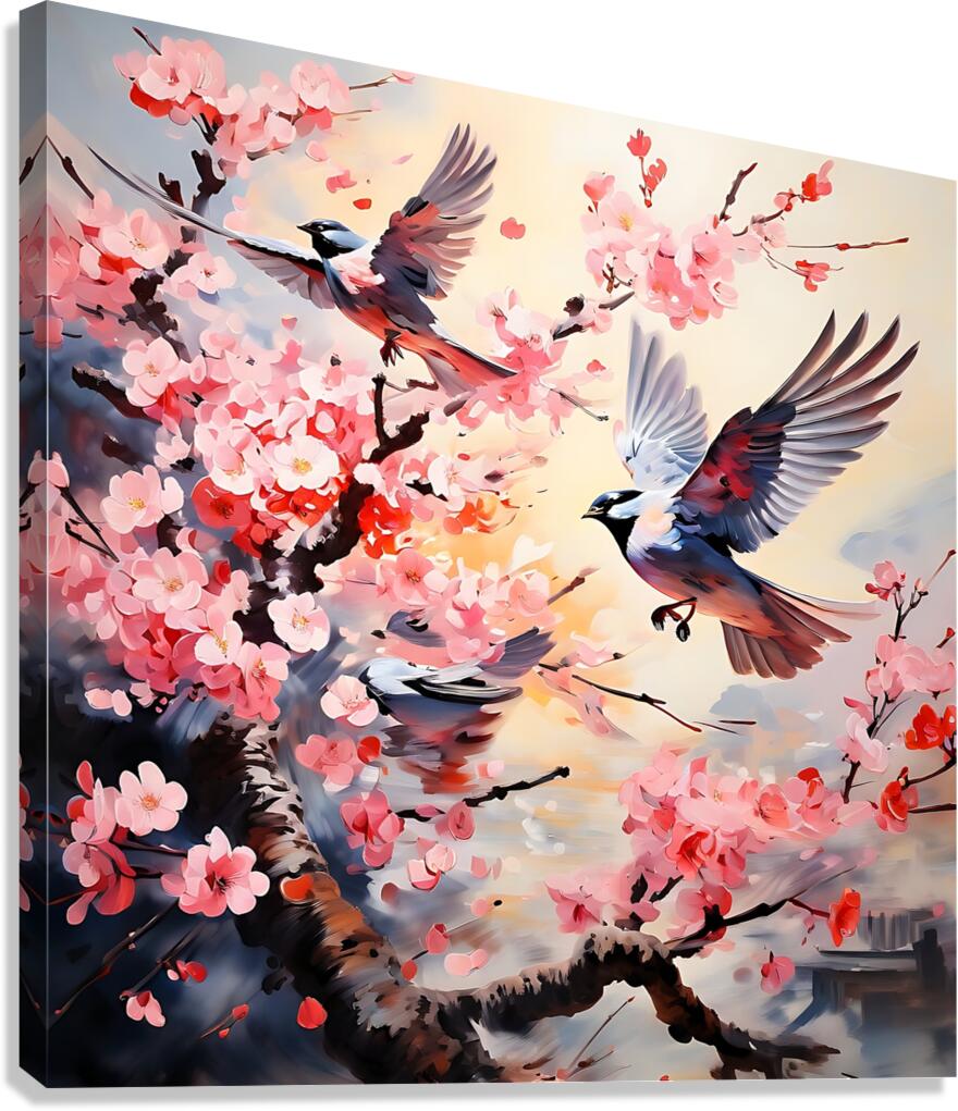 Avian Bloom 6 Canvas Print