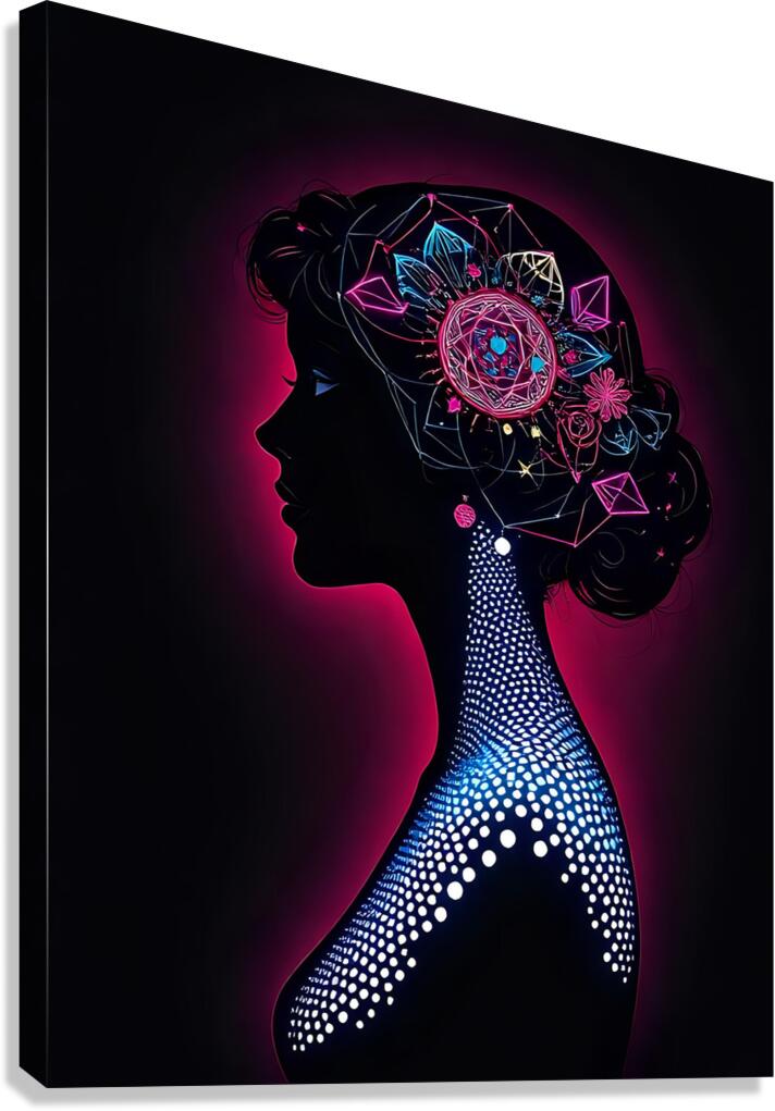 Dot Art 5 Canvas Print