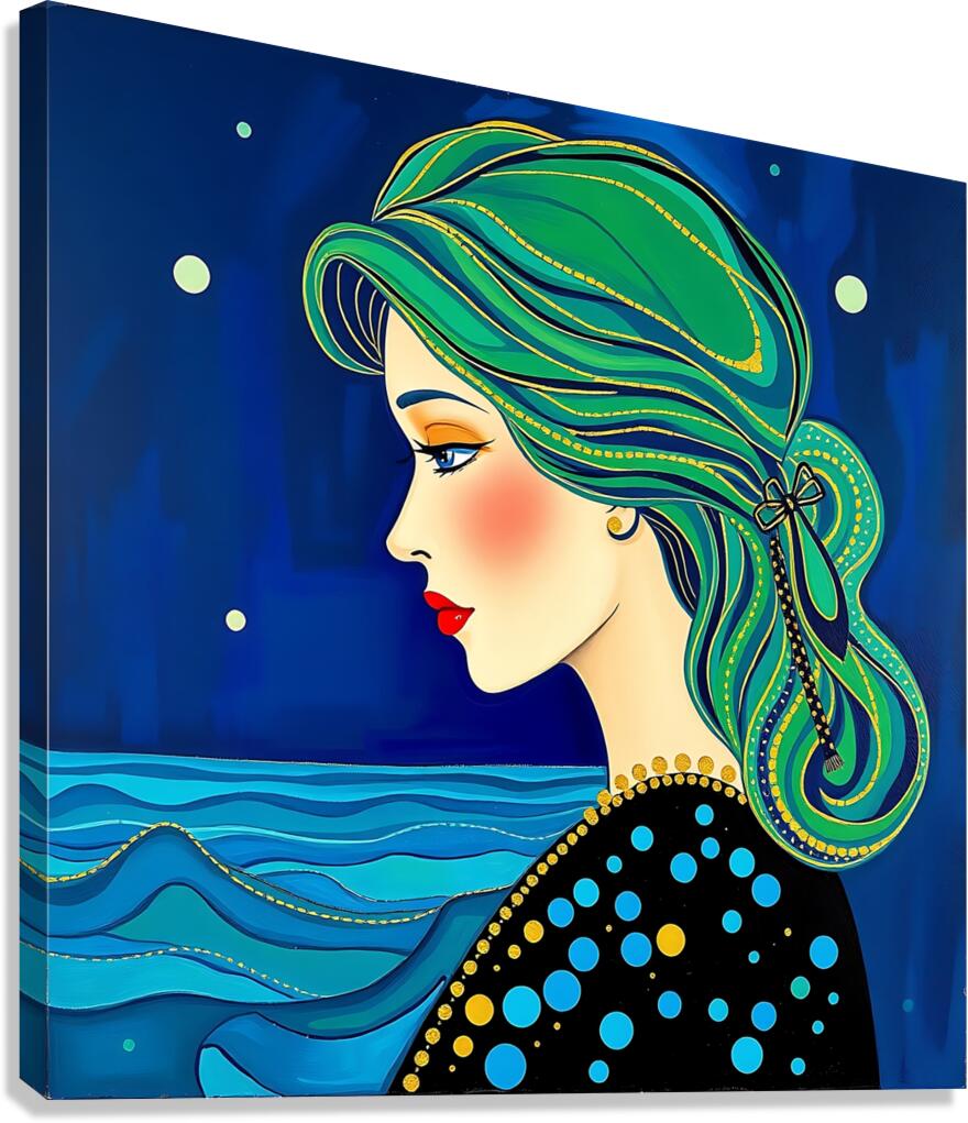 Dot Art 11 Canvas Print