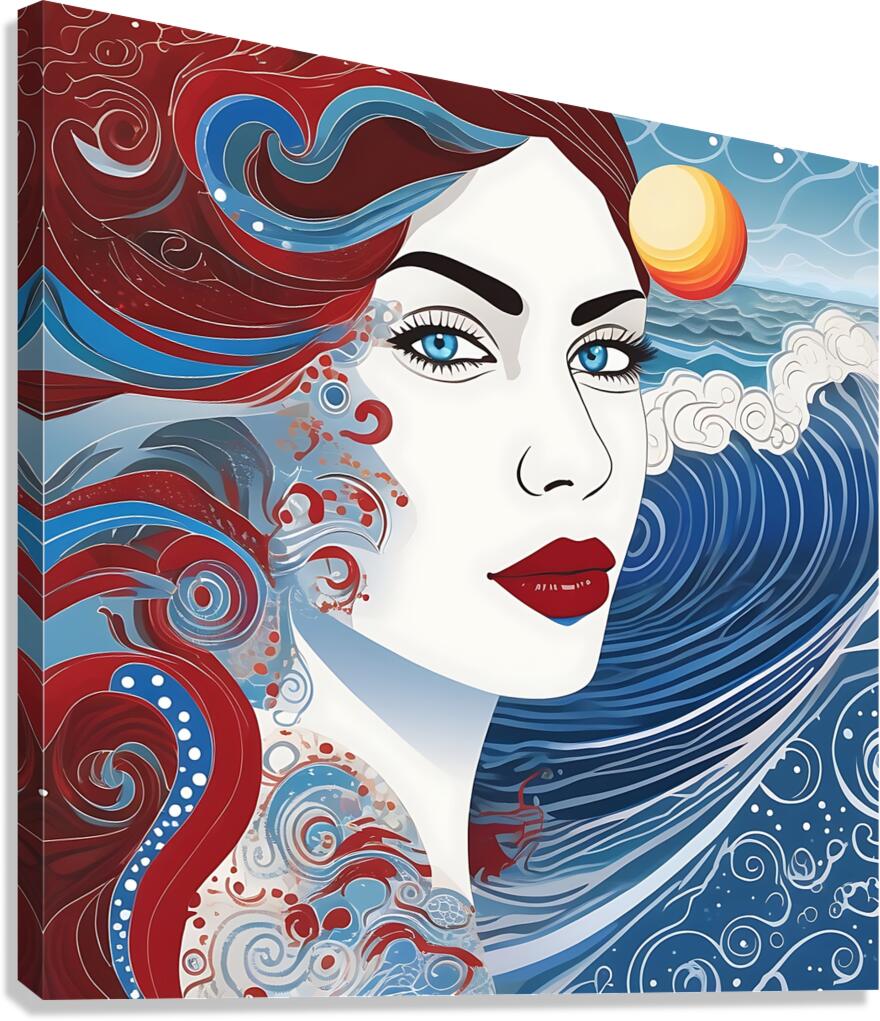 Ocean Muse Canvas Print