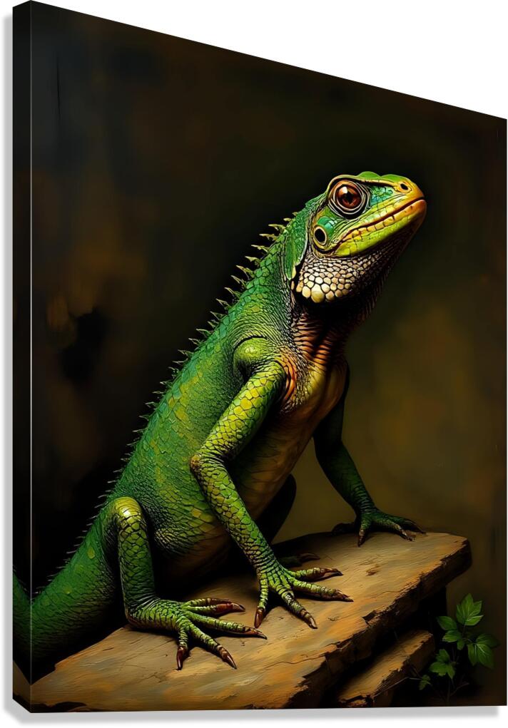 A Lizard 4 Canvas Print