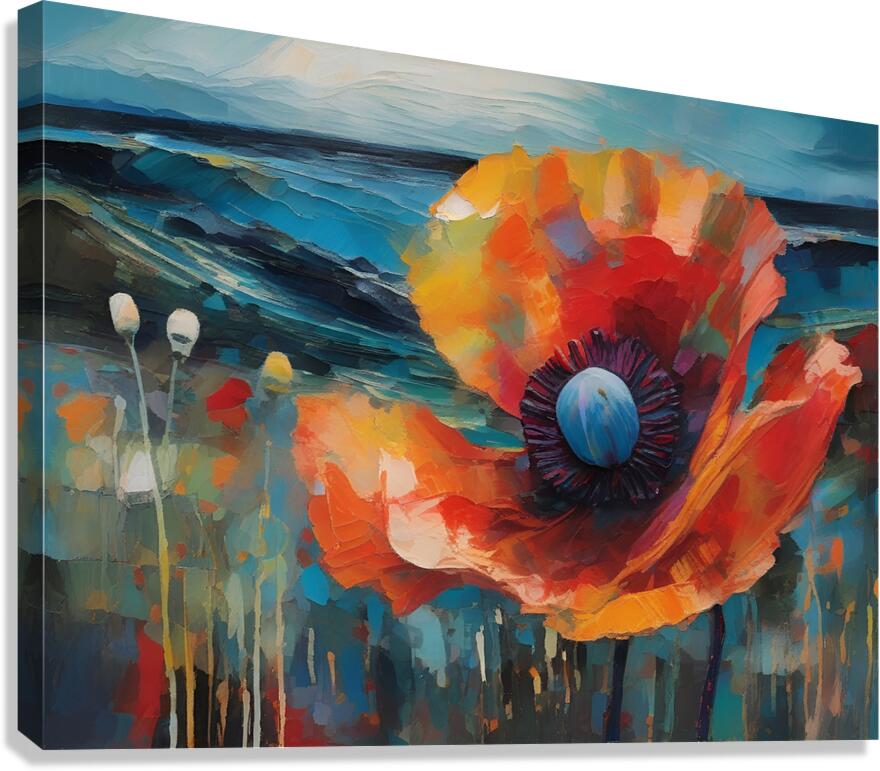 Flower Art Canvas Print