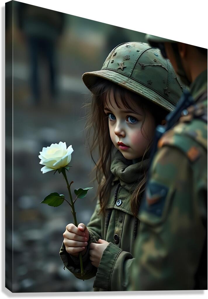 Stop the war 2 Canvas Print