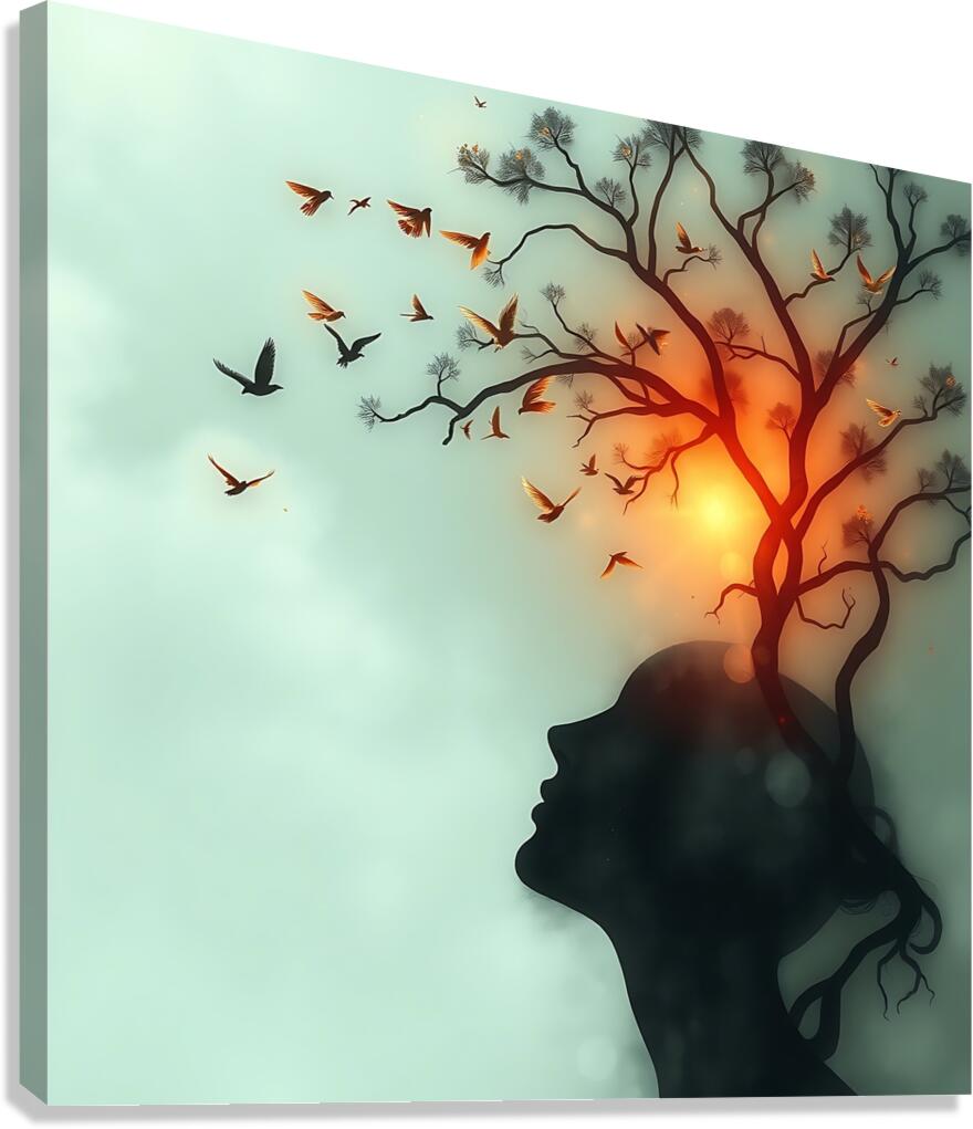 Thoughts 20 Canvas Print