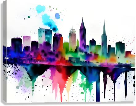 City 4 Canvas Print