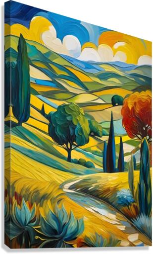 Tuscan Hills Canvas Print