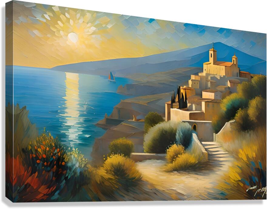 Coastal Sunset Canvas Print