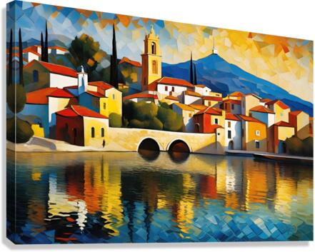 Coastal Reflections Canvas Print