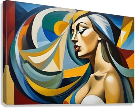 Abstract Muse Canvas Print