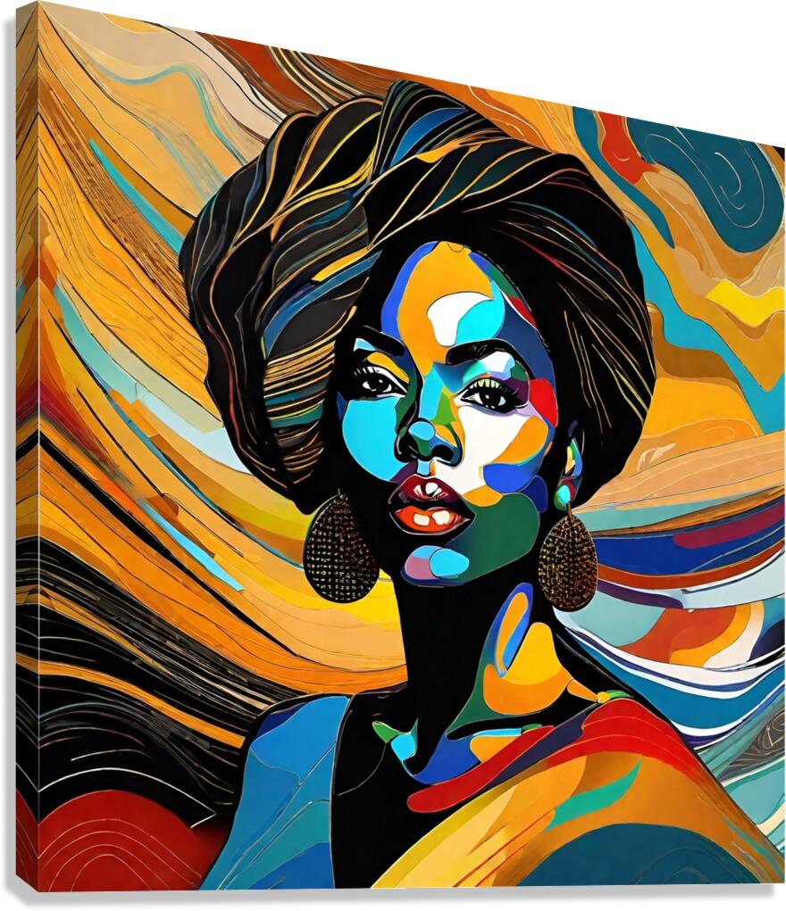 Vibrant Aura Canvas Print