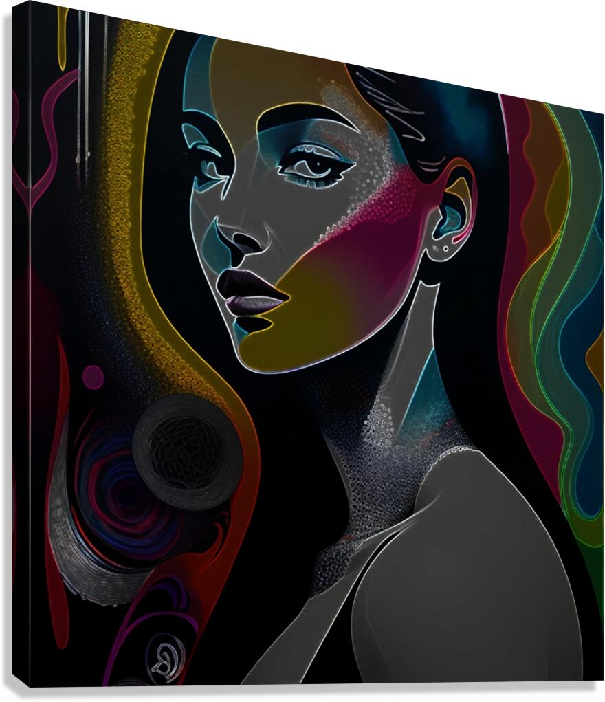 Art 243 Canvas Print