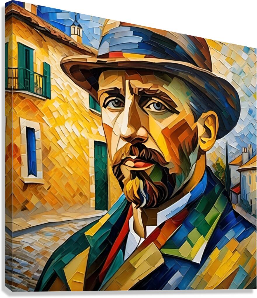 Art 258 Canvas Print