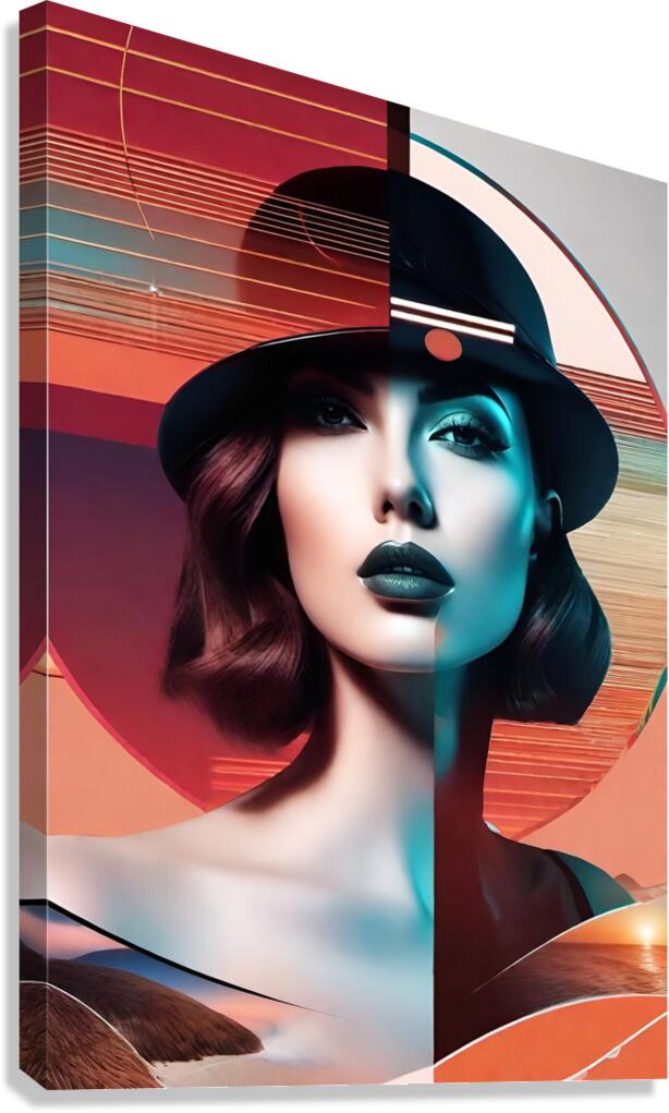Expression 18 Canvas Print