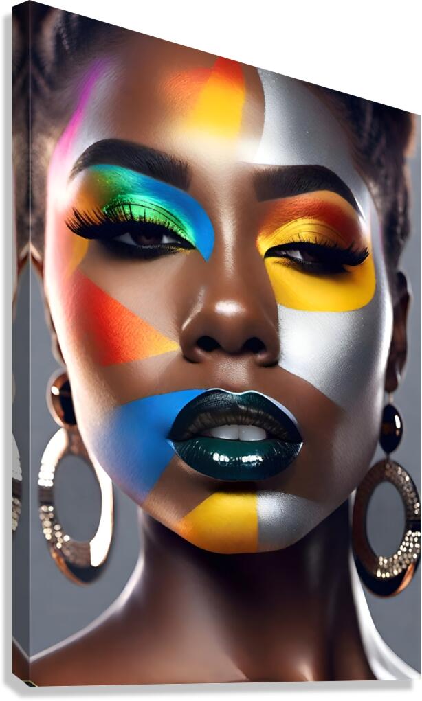Makeup 3 Canvas Print