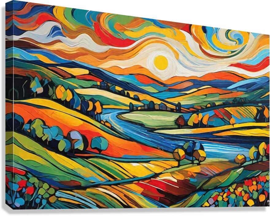 Landscape 4 Canvas Print