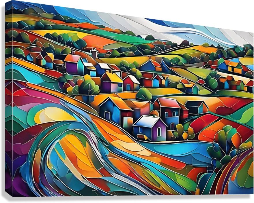 Landscape 12 Canvas Print