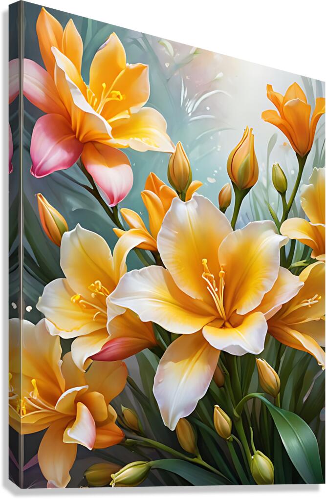 Fressia  Canvas Print