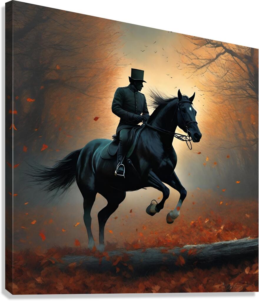 Horseman  Canvas Print