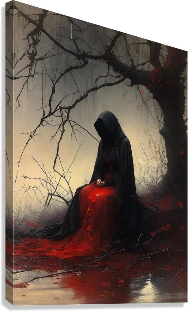 Darkness  Canvas Print