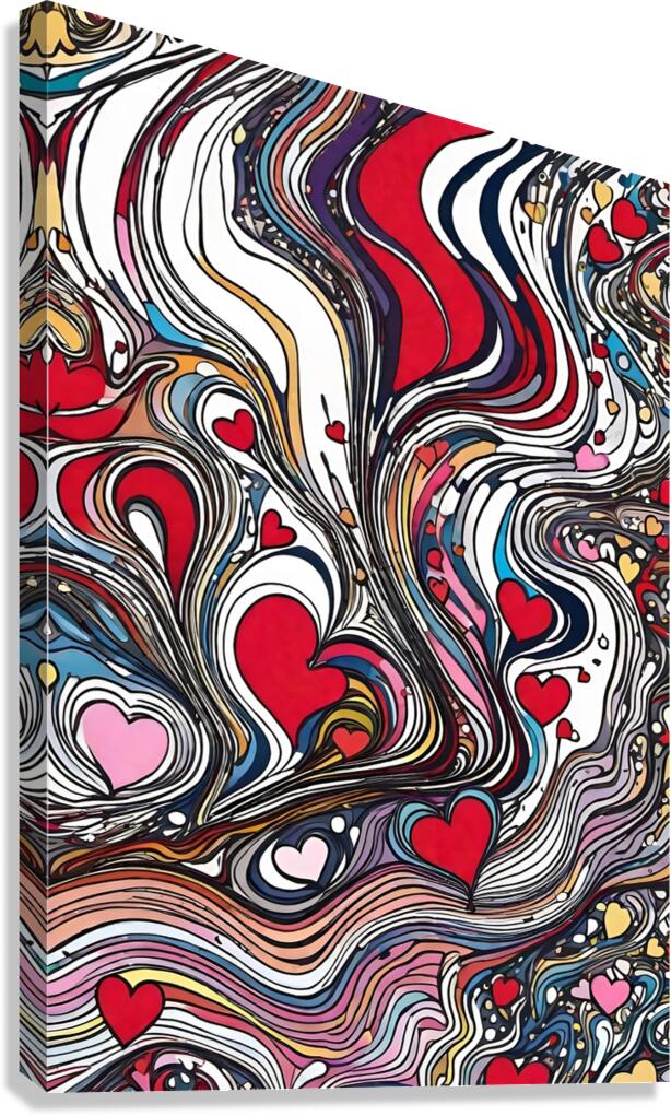 Art 317 Canvas Print