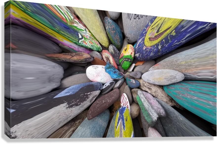 Distortions 34 Canvas Print