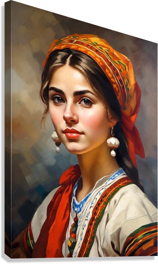 Art 389 Canvas Print