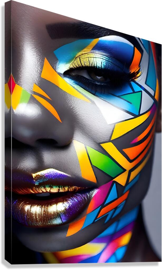 Makeup 19 Canvas Print