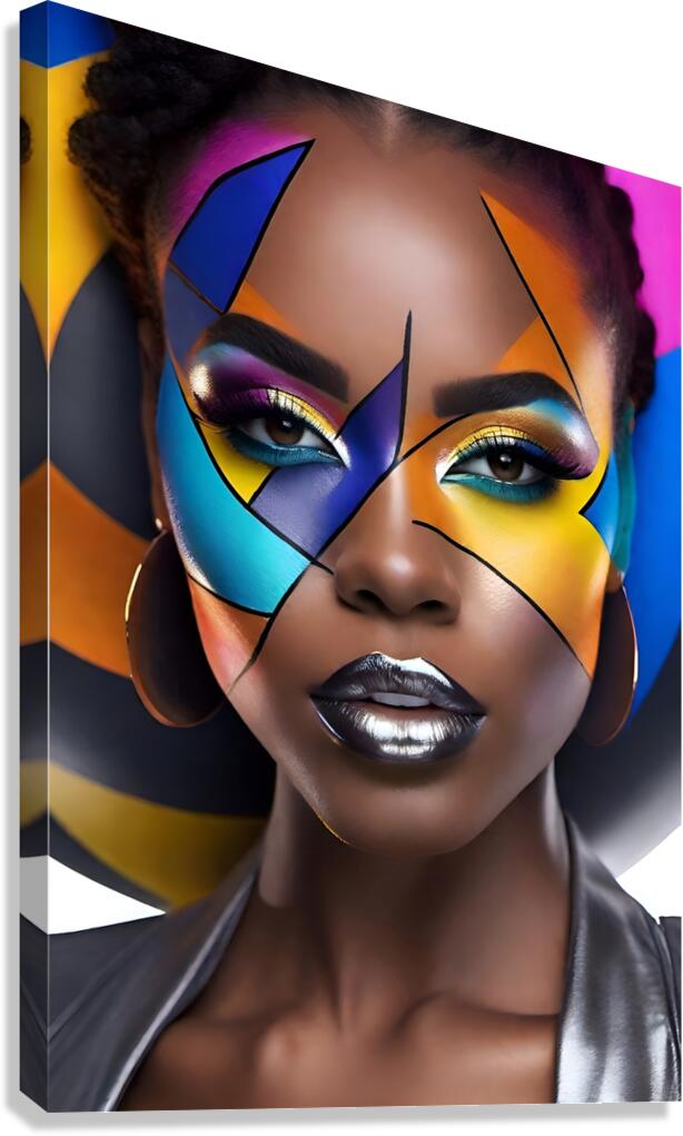 Makeup 24 Canvas Print