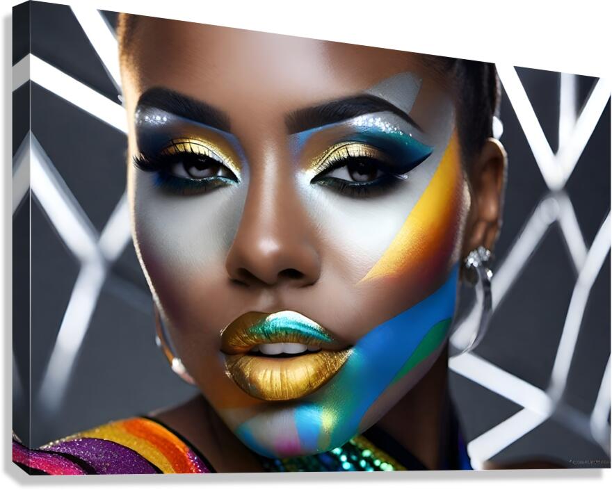 Makeup 4 Canvas Print