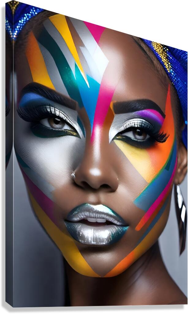 Makeup 22 Canvas Print