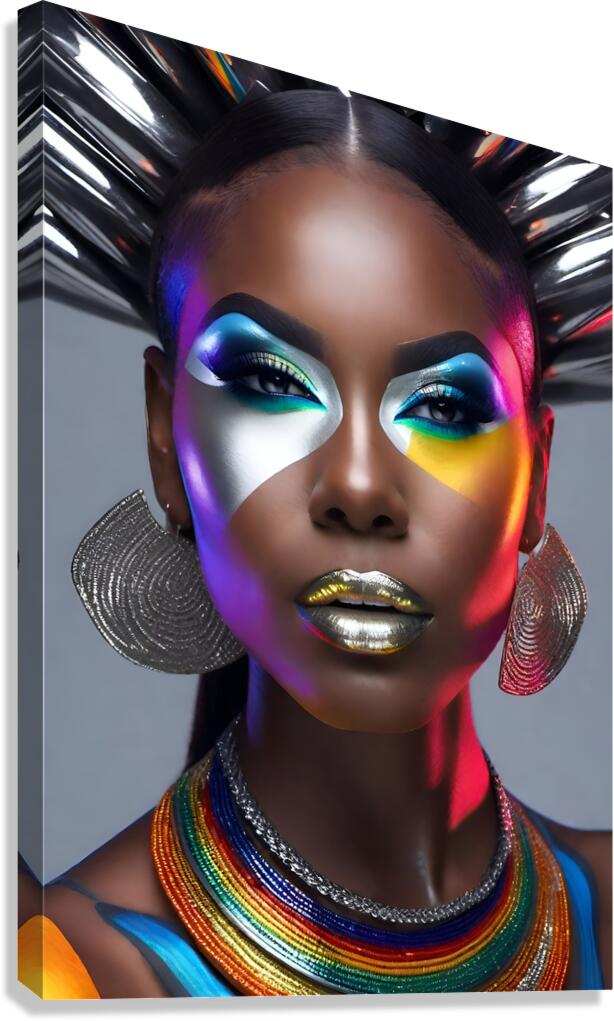 Makeup 21 Canvas Print
